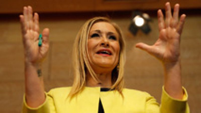 Cifuentes ofrece "colaboración absoluta con la Justicia" en el caso del canal de Isabel II