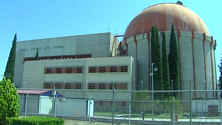 Telediario 1 - El desmantelamiento de la central nuclear de Zorita, en Guadalajara, está ya en su última fase