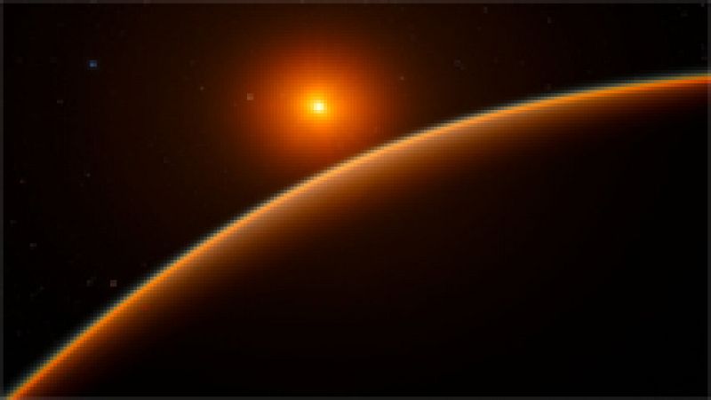 Un equipo internacional de astrónomos ha descubierto una ¿supertierra¿, un planeta rocoso y templado que orbita a una estrella enana roja y que, por sus características iniciales, podría contener agua, lo que le convierte en un muy buen candidato par