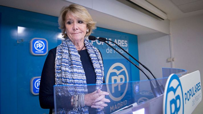 Aguirre admite que la detención de González es un "mazazo" y que está "conmocionada"