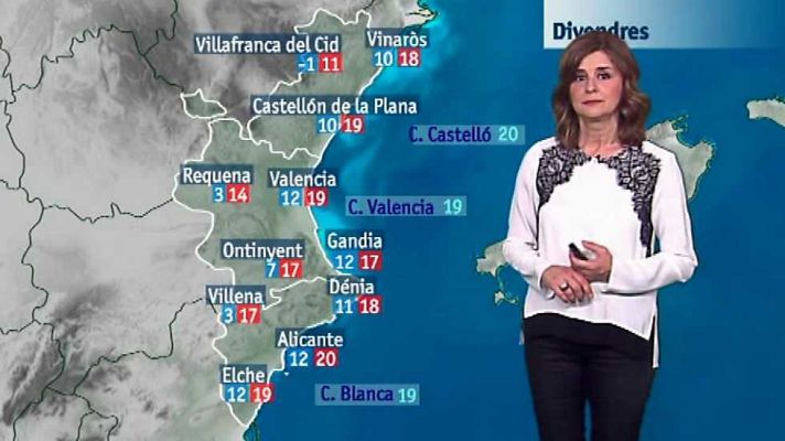 L'informatiu - Comunitat Valenciana - El tiempo en la Comunidad Valenciana - 20/04/17