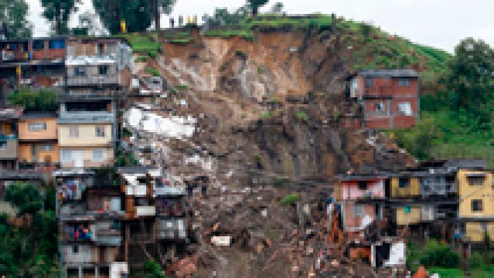 Numerosos muertos y desaparecidos en Colombia debido a las fuertes lluvias