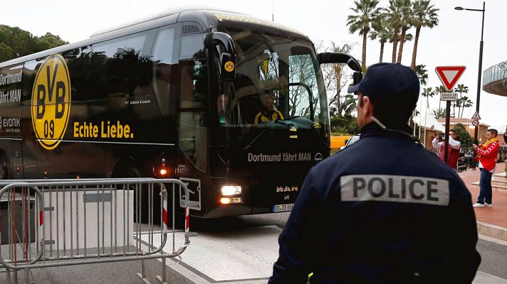 Telediario 1 - Detenido en Alemania el presunto autor del ataque contra el autobús del Borussia Dortmund