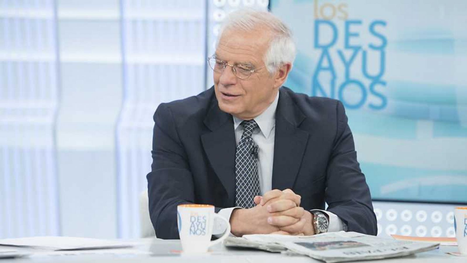 Los desayunos de TVE - Josep Borrell, expresidente del Parlamento europeo y exministro socialista