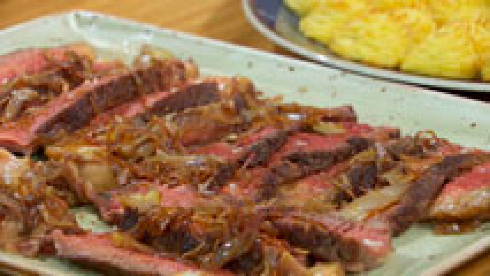 Torres en la cocina - Chuletón perfecto con patatas duquesa