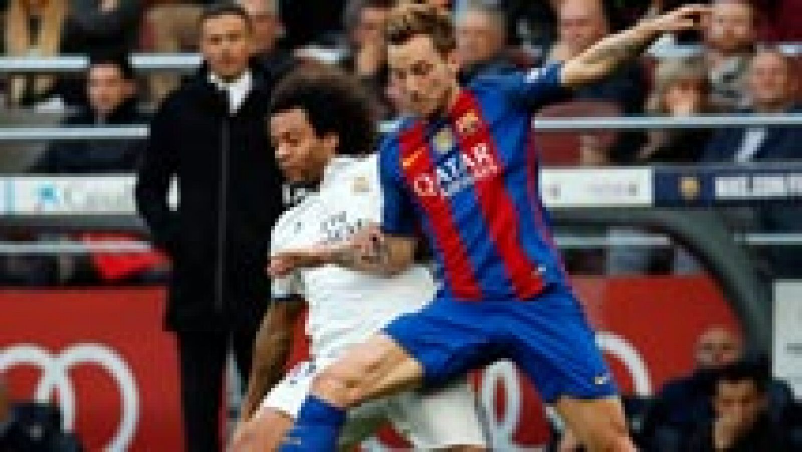 Rakitic y Marcelo, mentalizados para el Clásico | Ver