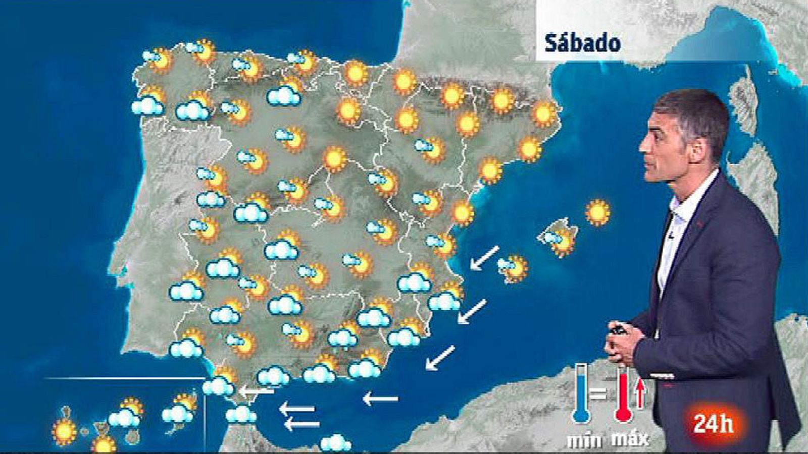 Tiempo estable en casi toda España con temperaturas en ascenso