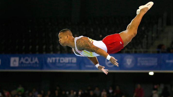  - Zapata logra la sexta posición en la final de suelo en el Europeo de gimnasia artística