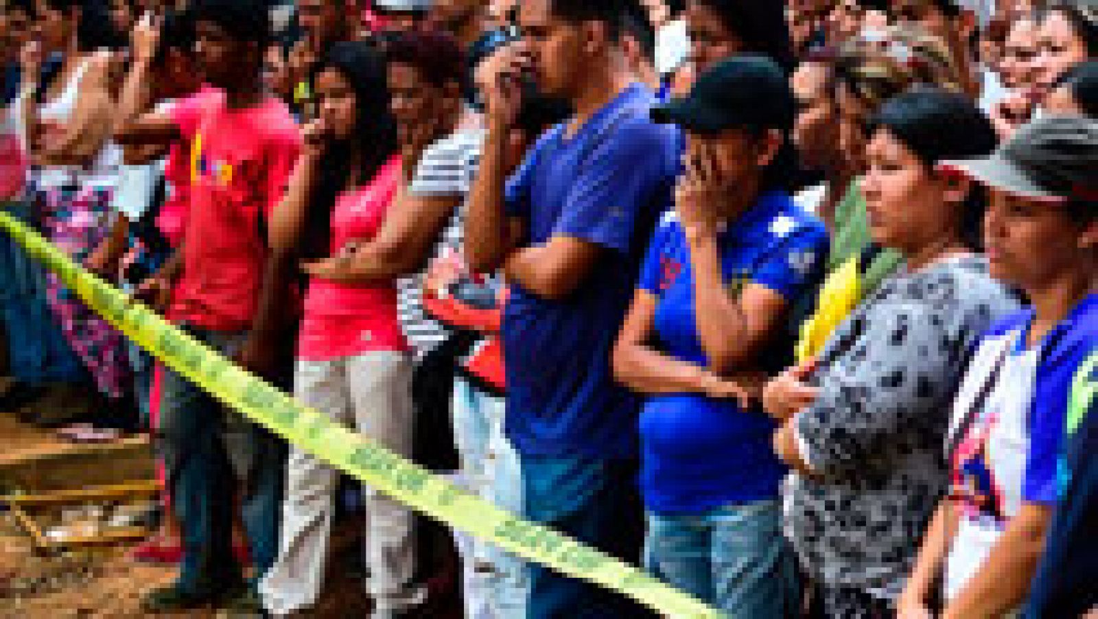 Telediario 1: En Venezuela la oposición ha convocado una manifestación  | RTVE Play
