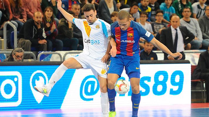  - LNFS. Jornada 29. Barcelona Lassa 7-3 Catgas Enería. Resumen