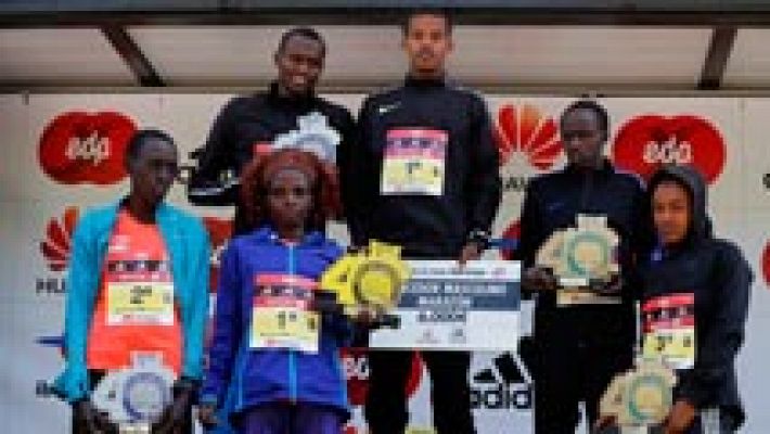 Etiopía reconquista el maratón de Madrid 19 años después