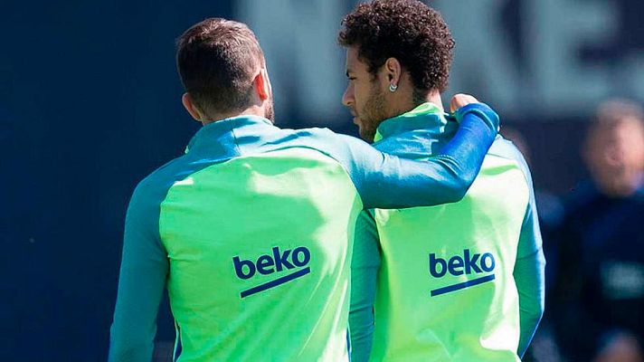 Telediario 1 - Neymar no jugará el clásico