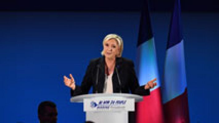 Telediario 1 - Le Pen aspira a ser la primera presidenta de Francia