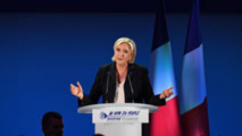 Le Pen aspira a ser la primera presidenta de Francia
