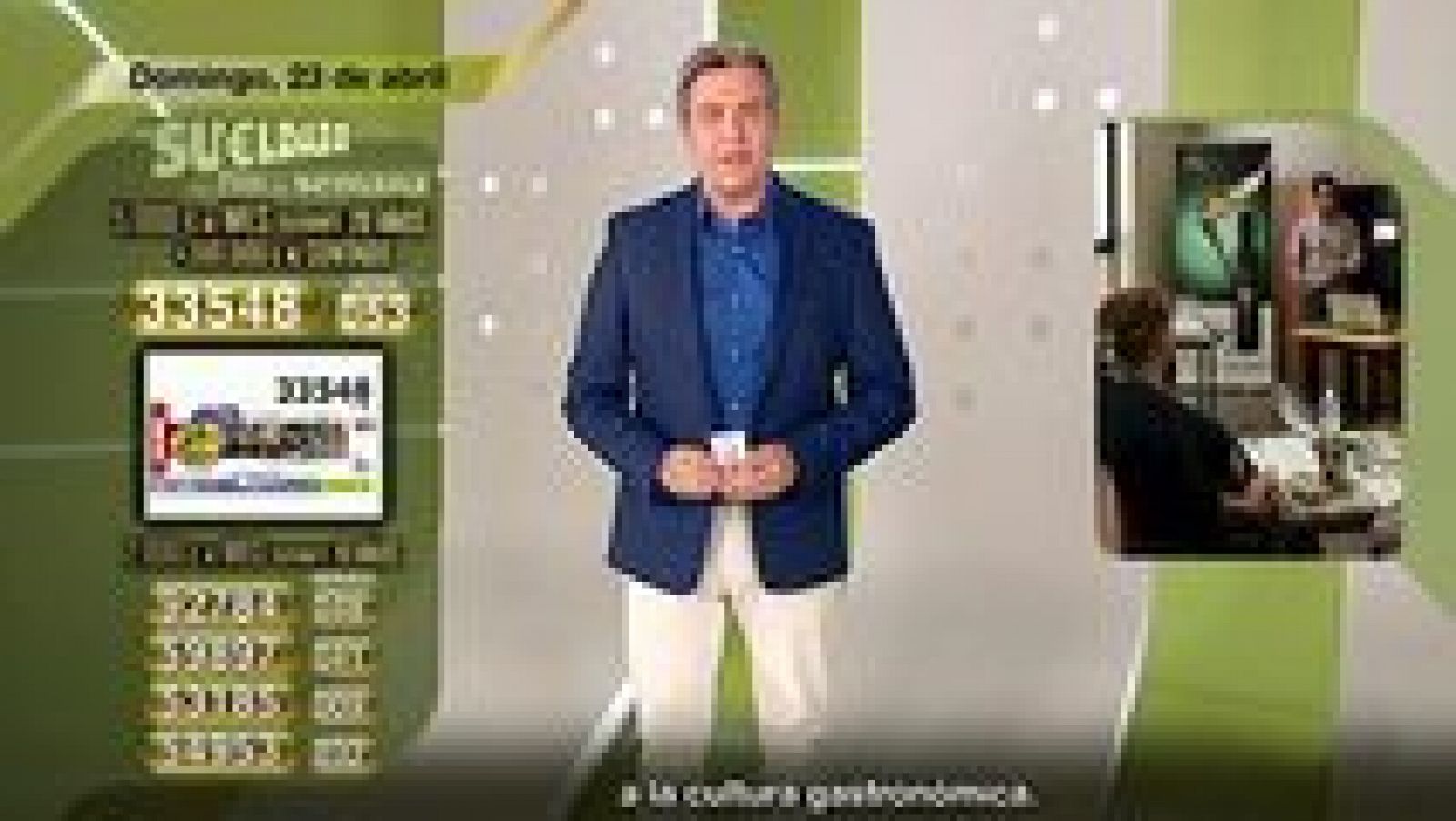 Sorteo ONCE - 23/04/17 - ver ahora