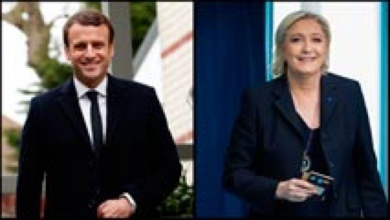 El liberal Emmanuel Macron y la ultraderechista Marine Le Pen disputarán una segunda vuelta inédita