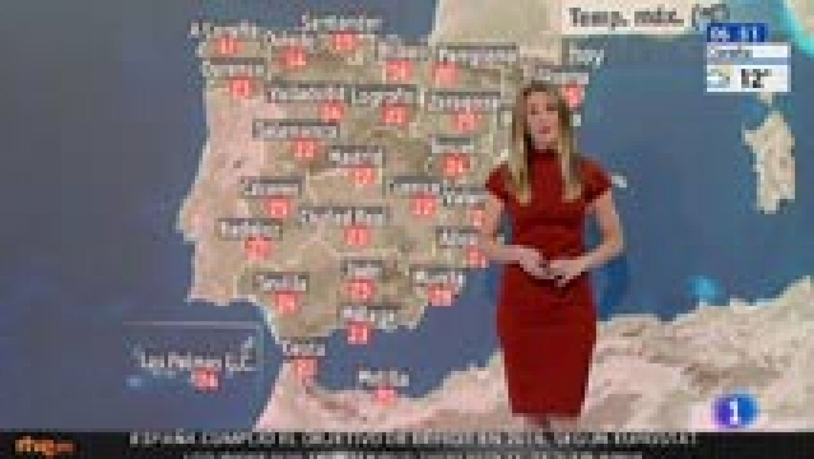 El tiempo: Caen las temperaturas con tormentas repartidas por toda España | RTVE Play