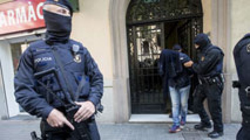Los Mossos d'Esquadra detienen a nueve personas en una operación contra el terrorismo yihadista