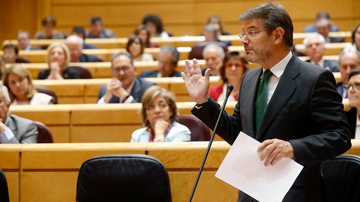 Telediario 1 - Catalá desvincula su SMS a Ignacio González de la Operación Lezo