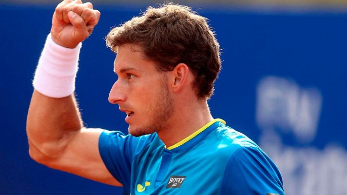 Telediario 1 - Ferrer, Almagro y Granollers se despiden del Godó, donde sigue Carreño