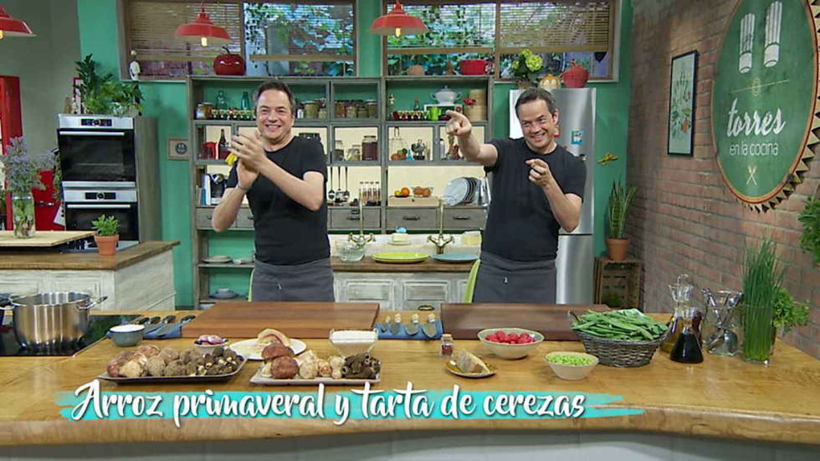 Torres en la cocina - Arroz primaveral y tarta de cerezas - ver ahora
