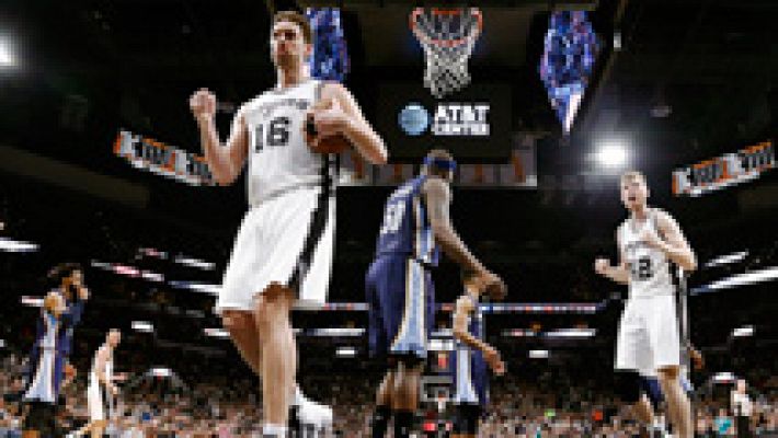 Los Spurs ganan a los Grizzlies y se colocan 3-2