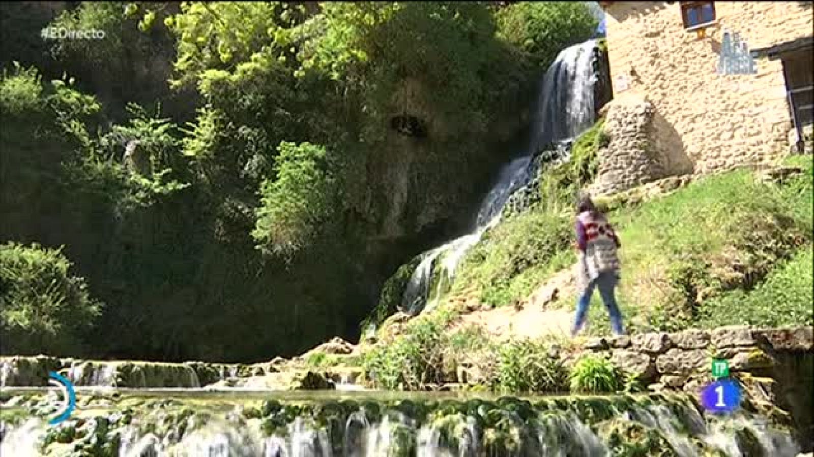 España Directo - Una cueva de agua en Orbaneja del castillo