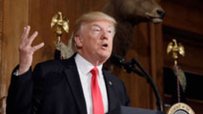 Telediario 1 - La reforma fiscal de Trump incluye una bajada de 20 puntos en el Impuesto de Sociedades