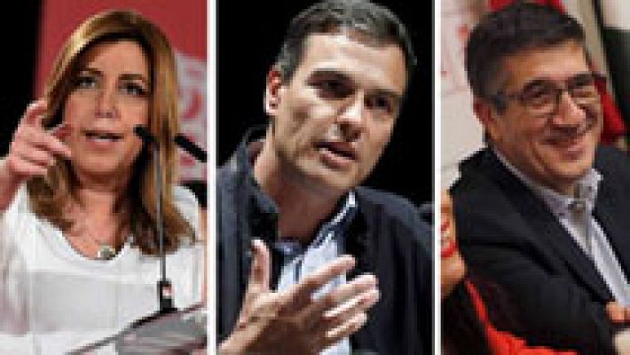 Telediario 1 - Díaz, López y Sánchez creen que la moción de censura de Iglesias es "poco seria" y busca protagonismo