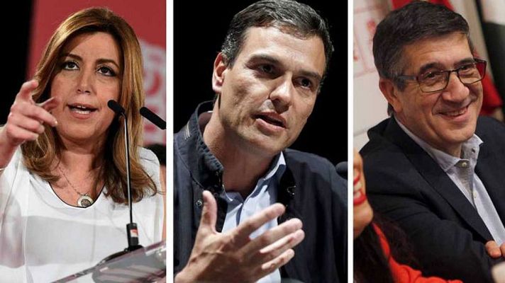 Telediario 1 - Díaz, López y Sánchez creen que la moción de censura de Iglesias es "poco seria" y busca protagonismo
