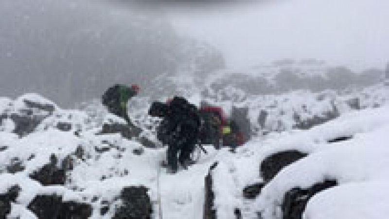 Rescatados los cuerpos de los tres montañeros fallecidos en Picos de Europa