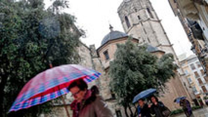 Lluvias fuertes en Andalucía, Extremadura y Castilla La Mancha 