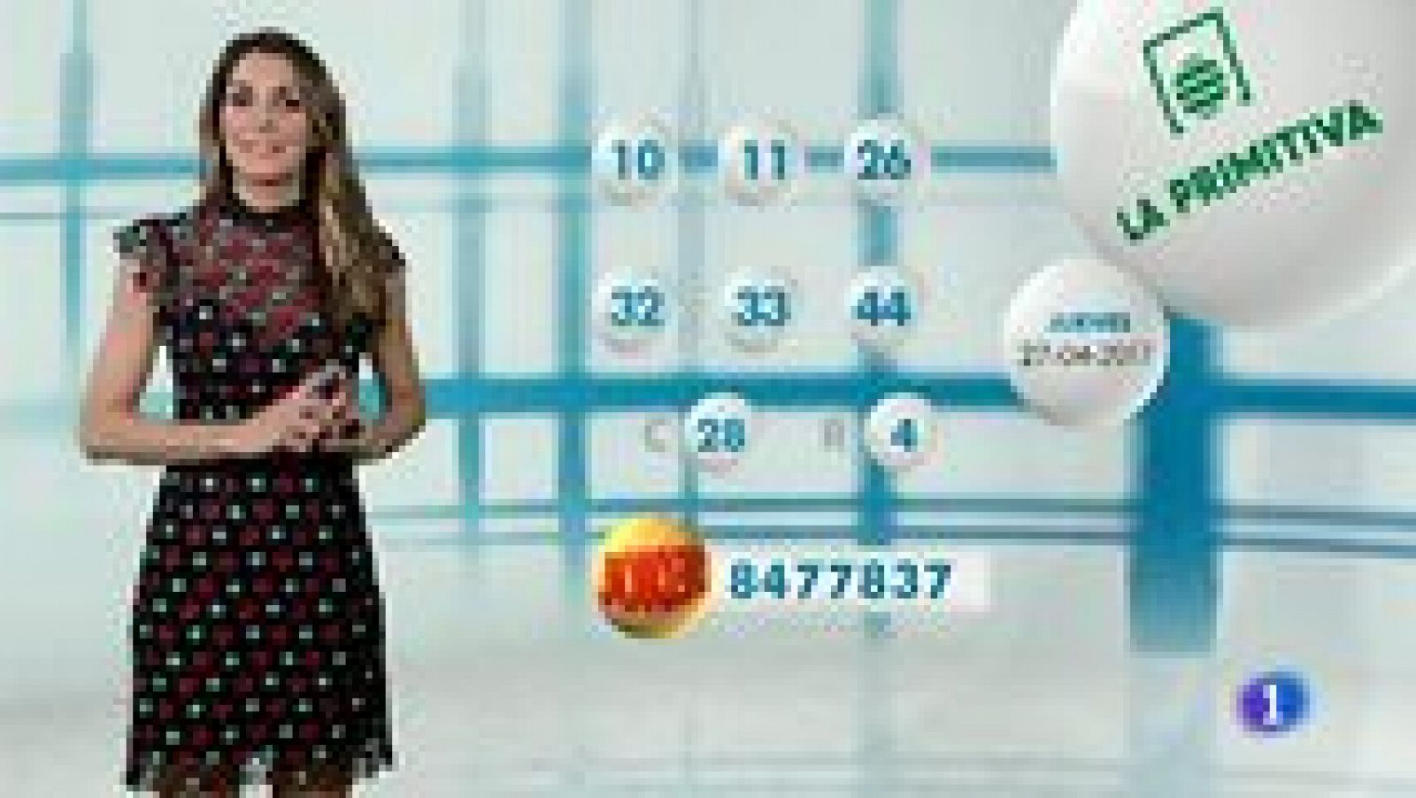 Loterías: Lotería Nacional + La Primitiva + Bonoloto - 27/04/17  | RTVE Play
