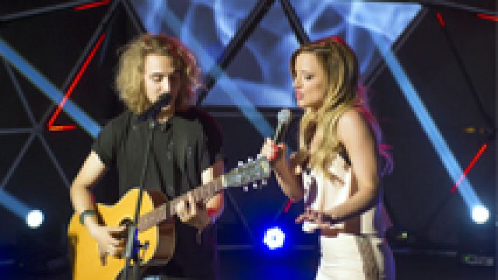 Eurovisión 2017- Tijana Bogicevic y Manel Navarro a duo