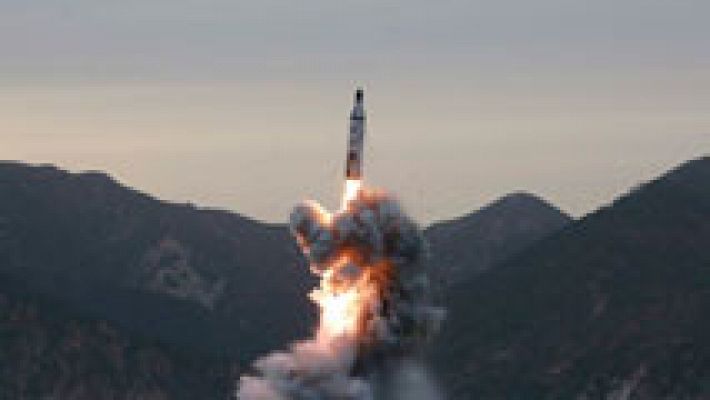 El lanzamiento del último misil norcoreano 
