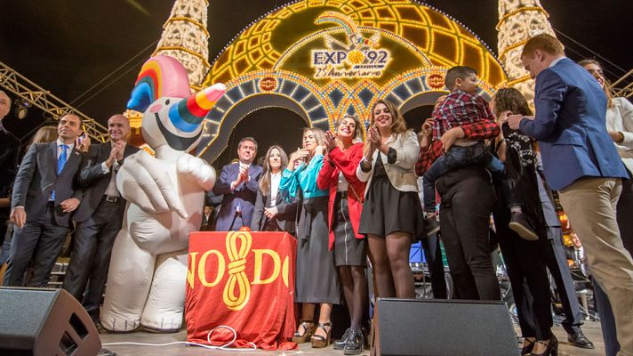 Telediario 1 - Comienza la feria de abril 2017