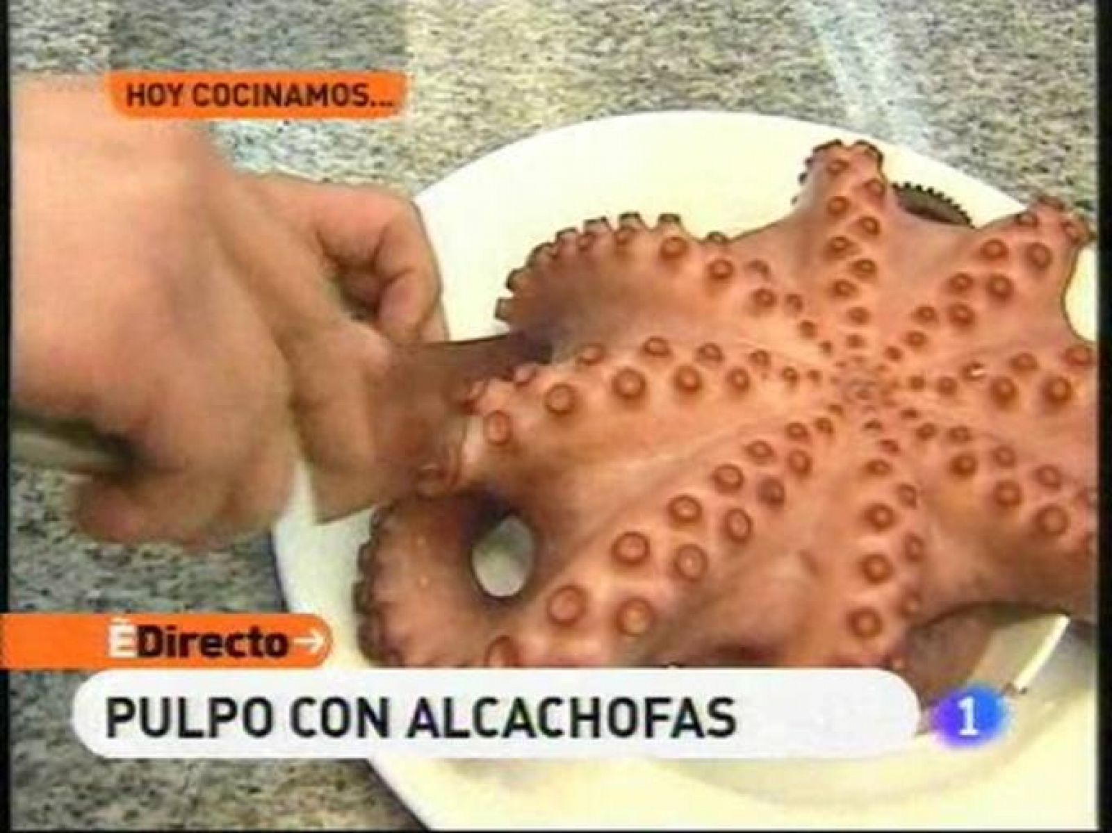RTVE Cocina: Pulpo con alcachofas y cigalas | RTVE Play