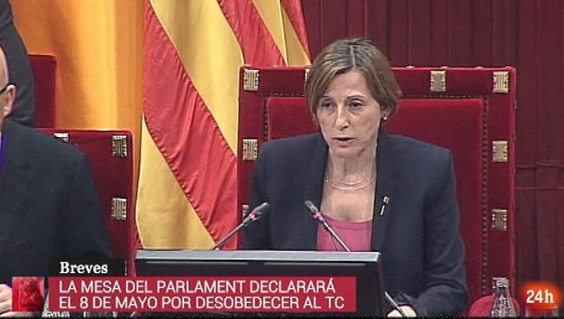 Parlamento - Otros parlamentos - Forcadell declarará - 29/04/2017