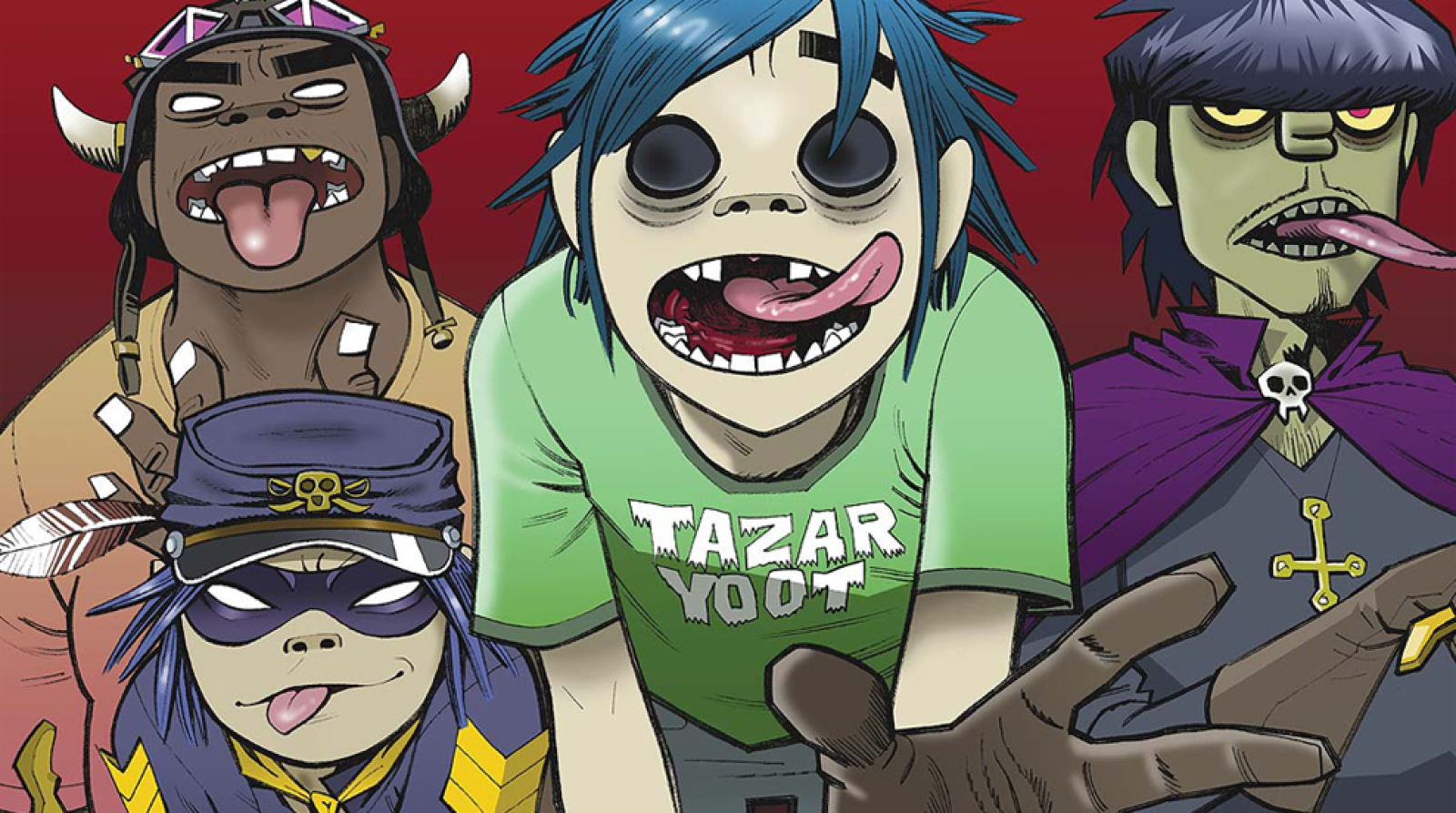 Gorillaz, el grupo virtual más famoso del mundo, publica nuevo disco | Ver