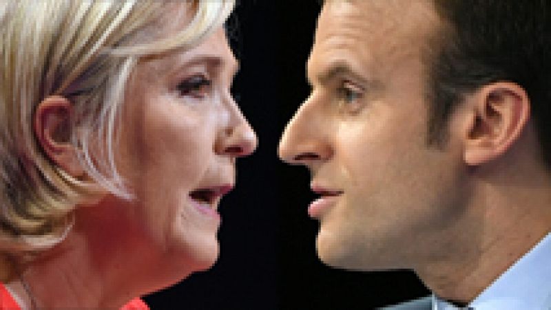 El riesgo del 'Frexit' y las ventajas del euro, Macron y Le Pen afinan sus posiciones respecto a la integracin de Francia en la UE 