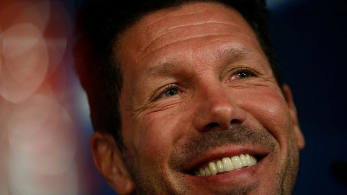 Simeone juega al despiste en la antesala de la semifinal en el Bernabéu