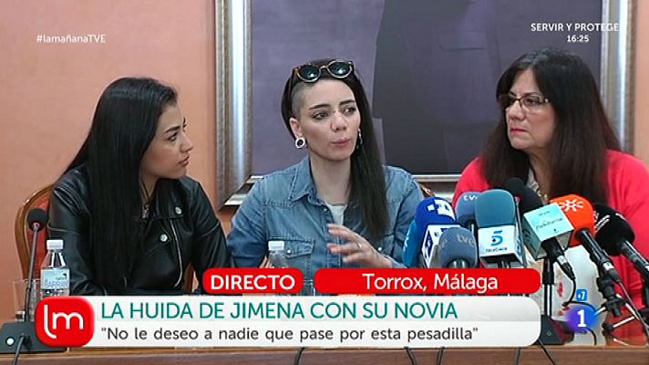 La mañana - Jimena: "Nos queremos casar en España"