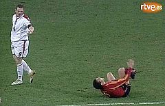 A Rooney no le sentó bien la derrota ante la 'roja'