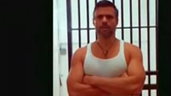 Venezuela - Leopoldo López graba un vídeo en la cárcel 