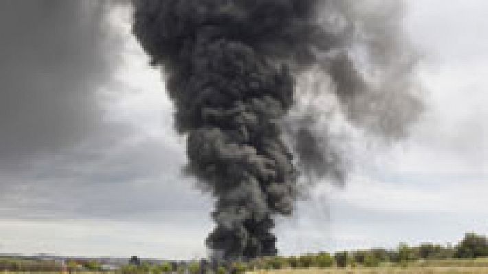 Al menos 30 heridos en las explosiones y posterior incendio de una planta de reciclaje de Arganda del Rey