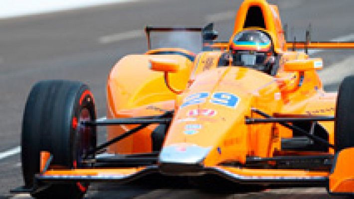 Telediario 1 - El 'patrón' de la Fórmula Indy ve a Alonso capaz de ganar las 500 millas