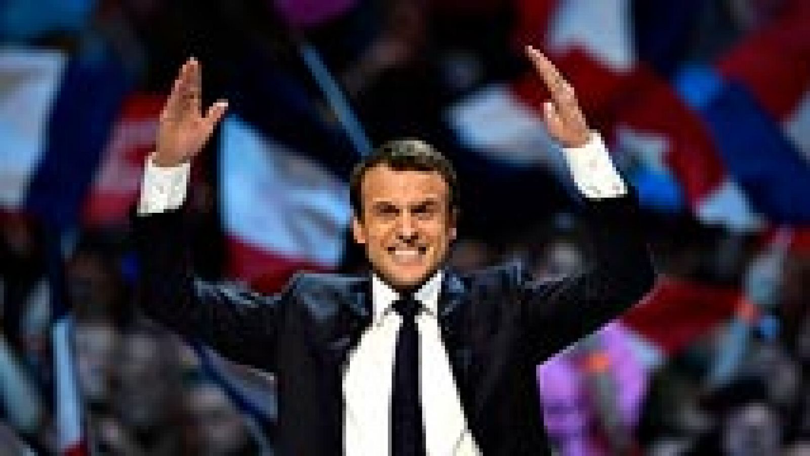 Telediario 1: Macron repunta y Le Pen recibe abucheos en el cierre de campaña | RTVE Play