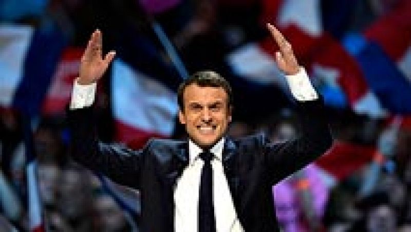 Macron repunta y Le Pen recibe abucheos en el cierre de campaa