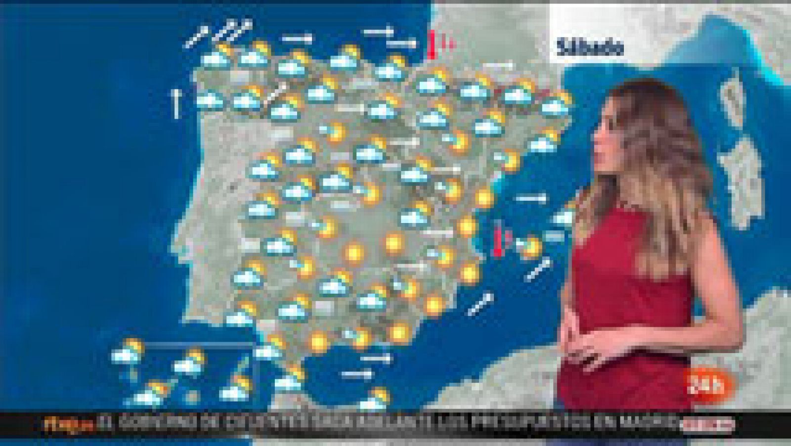 El tiempo: Lluvias fuertes en el Sistema Central y en el norte | RTVE Play