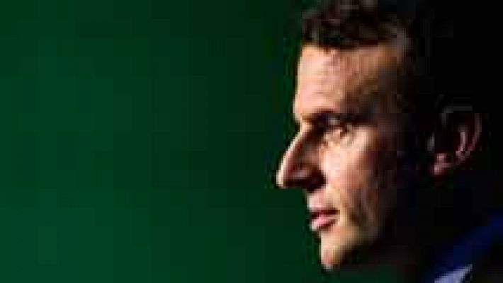 Telediario 1 - Arrecian los falsos rumores sobre Macron en redes sociales
